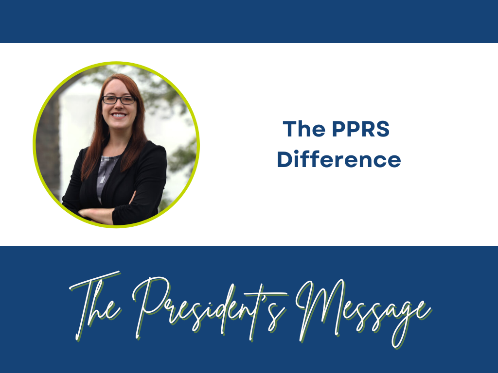 Image for June PPRS Presidents Message